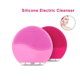 Electric Cleansing Instrument Pore Facial Cleaner Silicone Ultrasonic Beauty Equipment (1)