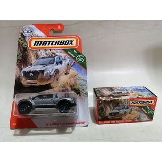 Matchbox Nissan Titan Warrior Concept grey 1:64 diecast 4x4 pickup truck toy gift collectible