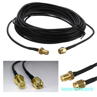 [bIMML] WIFI Antenna Extension Cable SMA Male to SMA Female RF Connector Adapter RG C8K5 ELE