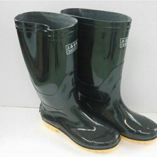 rubber shoes ┇High quality rubber material men's long rain boots