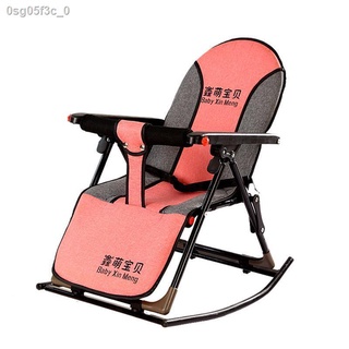 Baby rocking chair♞✻❅The new baby rocking chair can sit and recline the baby to coax the baby artifa