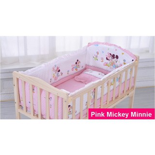 5-In-1 Baby Cradle Bedding Crib Bumper Cot Set (2)