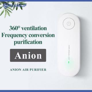 "COD/Ready" Wall Plug-in PM2.5 Anion Air Purifier 5 Million Negative Ion Household Deodorant Smoke Removal Purifier For Toilet Bedroom Office PMU"