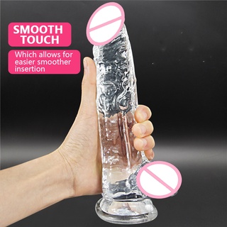 Suction Cup Realistic Dildo Cock Fake Jelly Huge Cheap Big Penis Butt Plug Simulation Female Sex Toy