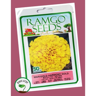 Ramgo Marigold Harmony Gold Flower Seeds