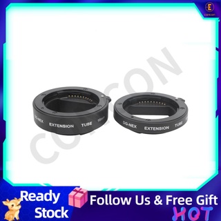 Concon 10mm + 16mm Auto Focus Extension Tube for Sony A3000/A6500/A6300/A6400 NEX Mount