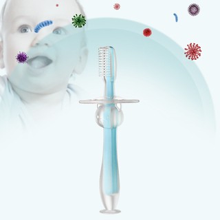 Baby soft toothbrush toothbrush baby silicone plate toothbrush