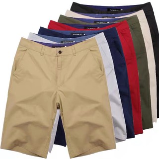 Plain casual shorts for men good quality with free belt #6008