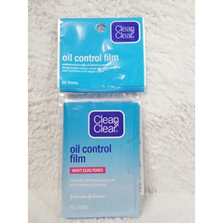 CLEAN & CLEAR OIL CONTROL FILM (60 SHEETS)