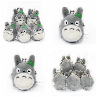Totoro Left Plush Doll Toy Soft Mini Coin Bag Holder