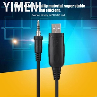 Spot goods Yimeni USB Programming Cable for YAESU VERTEX VX-6 VX-6E VX-6R VX-7E VX-7R Walkie Talkie