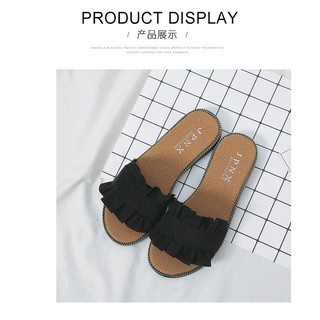 Korean fashion slippers flats sandals for woman (8)