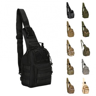 Outdoor sports mountaineering bag bicycle riding military messenger bag chest rucksack shoulder bag