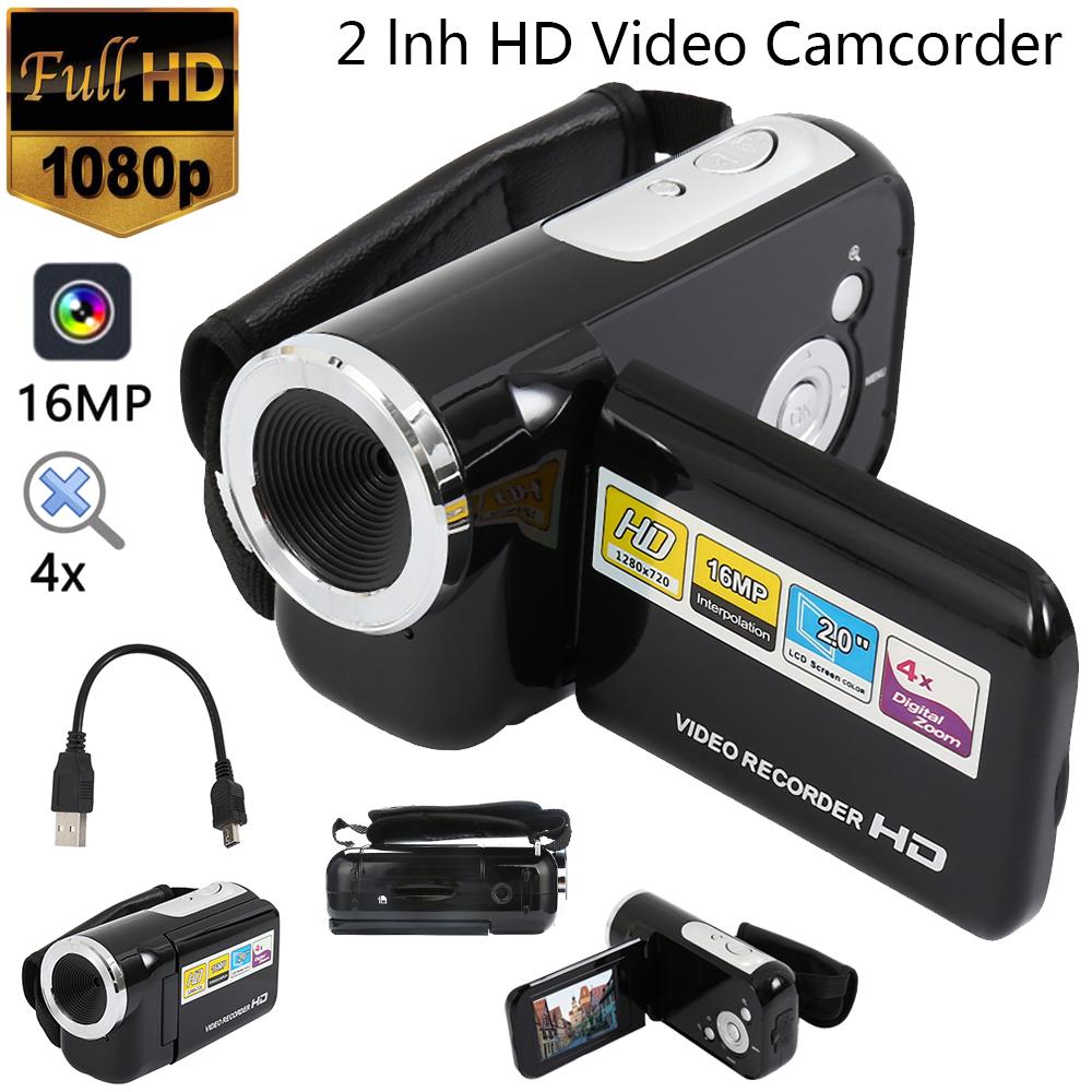 DV Digital Video Camera Camcorder 16MP Professional HD Mini Digital 2.0 Inch LCD Screen Camera Harup