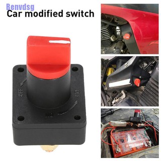 【Ready Stock】☄™Benvdsg> 100A Master Disconnect Rotary Cut Off Isolator Kill Switch Car Van