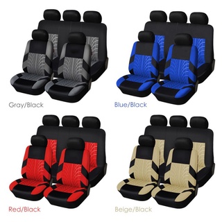 【Ready Stock】卍☁♂SuperAuto Car Seat Covers Full Set Car Seat Protector Universal Fit Most Cars Tire P