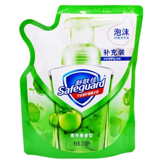 X.D Hand Sanitizers Safeguard Foam Hand Sanitizer Cherry Blossom Green Apple White Tea Pure White Le