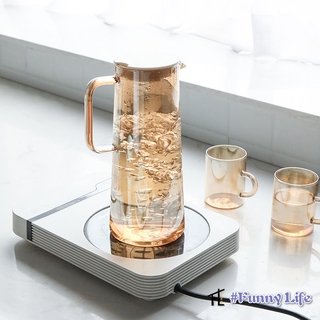 FL 1.8L Amber Glass Cold Kettle High Temperature And Heat Resistant Restaurant Bar Beverage Juice Pot (3)