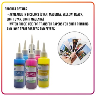 Yasen Pigment Ink 100ml Waterproof Ink 6Color (2)