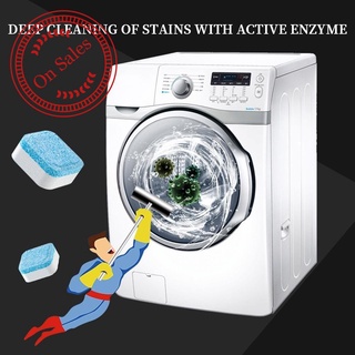 3/5/10 Pcs Washing Machine Cleaner Descaler Deep Cleaning Remover Durable Deodorant O8D8