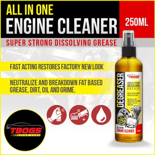 STRONG DEGREASER / Engine Cleaner / Bike and Motorcycle Degreaser 250ml by TBOGS Pro Care
