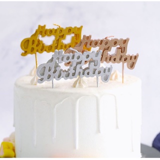 Party Needs/Party Supplies/Cake Decoration Happy Birthday Letter Candle