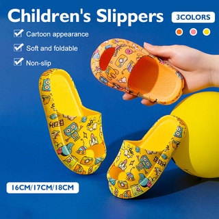 Slides Slippers Kids Cartoon Sandals Printed Slides Slippers Fashion Beach Slippers For Boy&Girl (2)