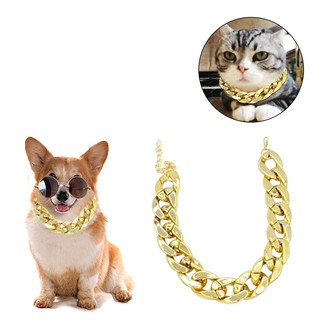 Puppy Chain Necklace Pet Small Dog Necklace Collar Jewelry Neck Accessory