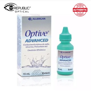 Optive Advanced Lubricant Eye Drops 15ml | EYE Republic Optical
