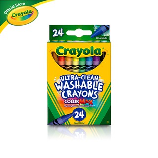 Crayola Ultra Clean Washable Crayons, 24 Colors (1)