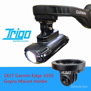 Trigo Garmin Parts Bike Stopwatch Mount Holder TR1817 Bicycle Lights Edge 1030 Gopro Adapter cf6z