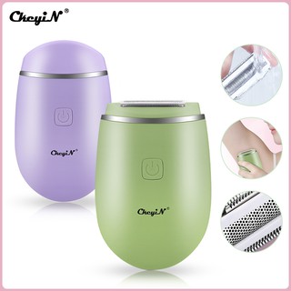 CkeyiN Portable Hair Remover Electric Washable Painless Whole Body Face Leg Bikini Armpit Arm Wet Dry Physical Shaver MT127