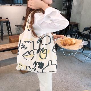 Women Designer Canvas Bag Shoulder Bags Casual Shopping Tote Handbags Girls KXMQ