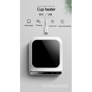 （Spot Goods）Cup Warmer Heater Tea Makers Heating USB Charge Small Portable Cup Heater (3)