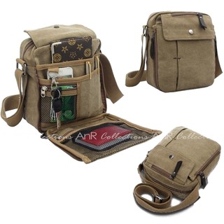 Sling Bag Imported Canvas Military Sling Bag Shoulder Bag Messenger Shoulder Bag