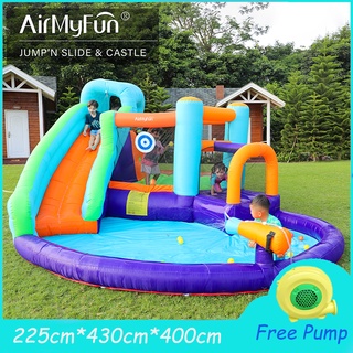Children's Inflatable Castle Outdoor Slide Outdoor Play Equipment Children's castle bounce castle