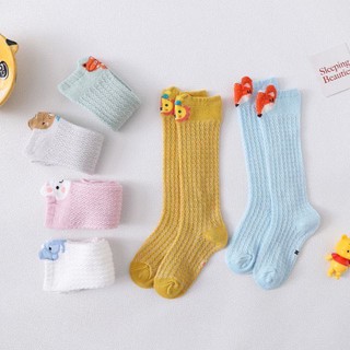 Breathable Thin Cotton Mosquito Baby Socks Baby Knee Socks