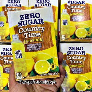 Sunkist & Country Time Zero Sugar Drink Mix | Tangerine Lemonade | sugar free juice | Keto low carb (5)
