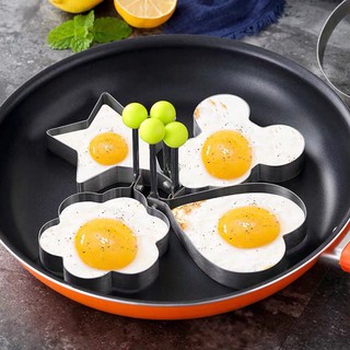Stainless Steel Omelet Creative Poached Egg Mold KItchen Tool