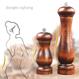 dongminghong Pepper grinder Amazon new solid wood manual pepper grinder black pepper pepper grinder