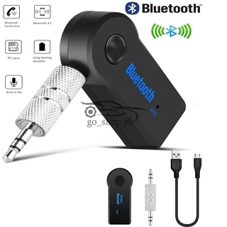 Wireless Bluetooth Music Receiver AUX Audio Car Kit 3.5MM Bluetooth Receiver music receiver Adapter Car Kit Music Wireless Speaker accessories