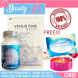 Venus Fine Premium White + Venus Fine Pure White Glutathione+Collagen SET