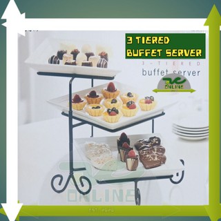 Lowest Price ever 3 Tiered High Quality Buffet Server