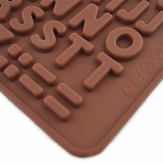 Usable Baking Chocolate Mold 26 Alphanumeric Silicone Fondant Mold Cookie Mold (2)