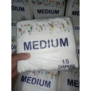 Happy Diaper Medium Generic 15pcs per pack