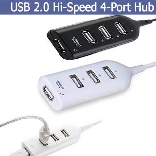 Hot USB 2.0 Hi-Speed 4-Port Splitter Adapter Hub