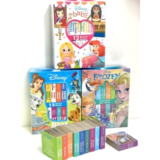 DISNEY My First Library Board Book Block 12 Book Set - Disney Baby/Disney Best Friends/Frozen