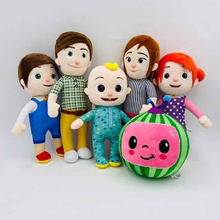 Cocomelon Pillow Plush Doll Educational Stuffed Toys Kids gift cute plush toy (1)