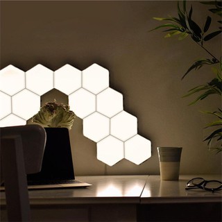 DIY LED Quantum Wall Lamp Creative Modular Touch Sensitive lights Quantum Lights Hexagonal for gift
