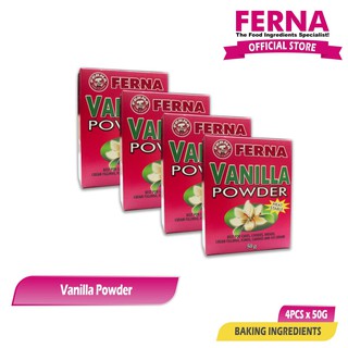 Ferna Vanilla Powder 50g Bundle x 4